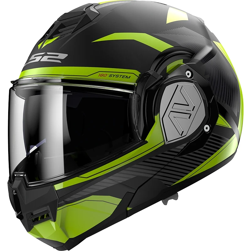 LS2 FF906 ADVANT REVO BLACK H-V YELLOW