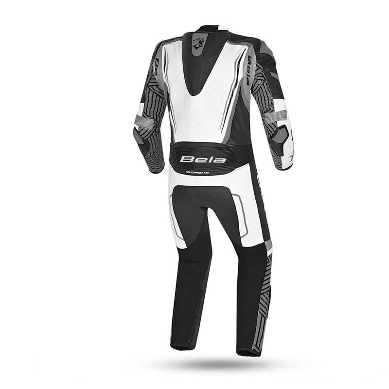 BELA NORTH STAR 1 PC MONO DE MOTO BLANCO NEGRO