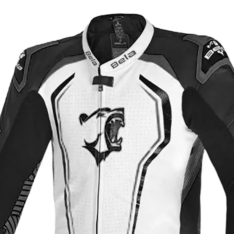 BELA NORTH STAR 1 PC MONO DE MOTO BLANCO NEGRO