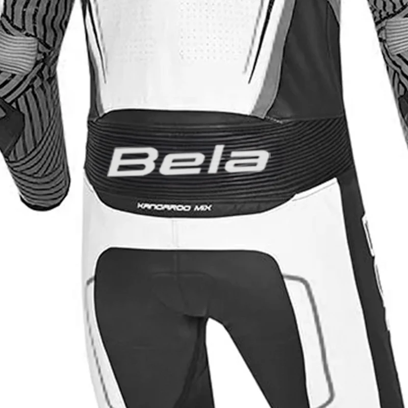 BELA NORTH STAR 1 PC MONO DE MOTO BLANCO NEGRO