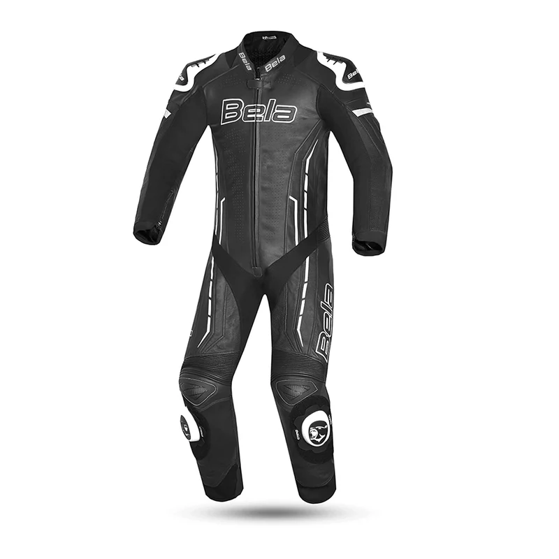 BELA ROCKET MIX KANGROO 1 PC MONO DE MOTO HOMBRE NEGRO BLANCO