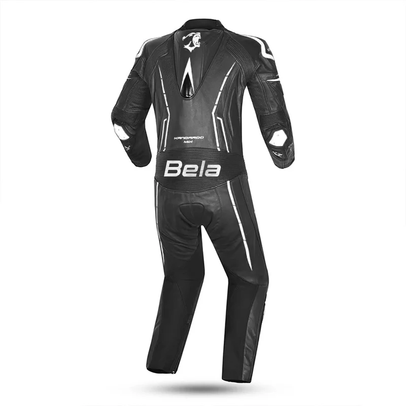 BELA ROCKET MIX KANGROO 1 PC MONO DE MOTO HOMBRE NEGRO BLANCO