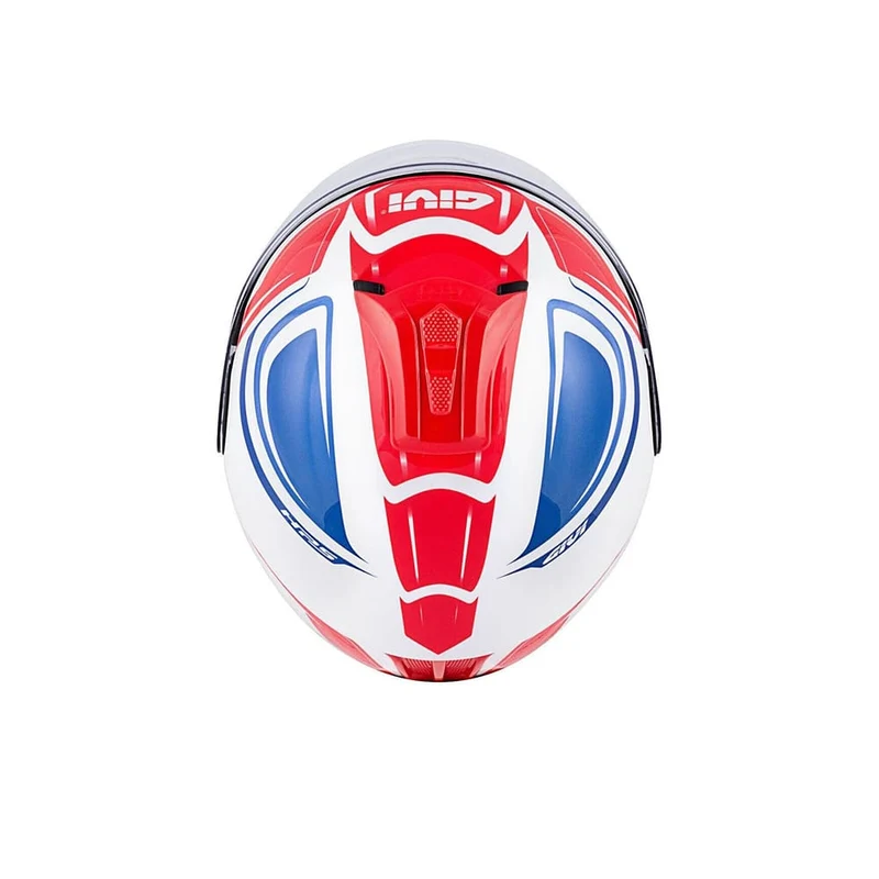 GIVI X.22 PLANET HYPER CASCO JET BLANCO AZUL ROJO