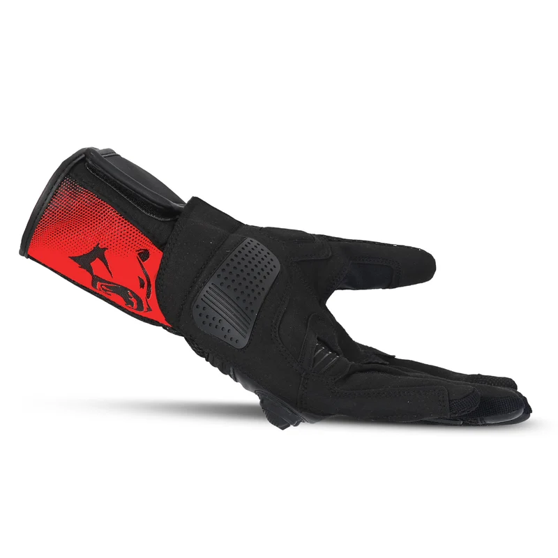 BELA TWIX LADY GUANTES DE MOTO TEXTIL NEGRO ROJO