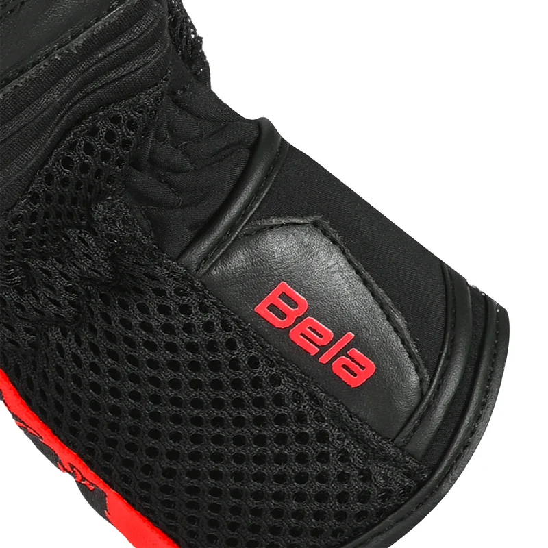 BELA TWIX LADY GUANTES DE MOTO TEXTIL NEGRO ROJO