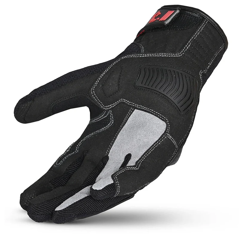 BELA DRIFT LADY GUANTES DE MOTO TEXTILE NEGRO ROJO