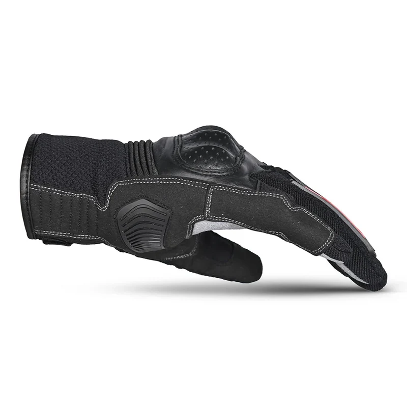 BELA DRIFT LADY GUANTES DE MOTO TEXTILE NEGRO ROJO
