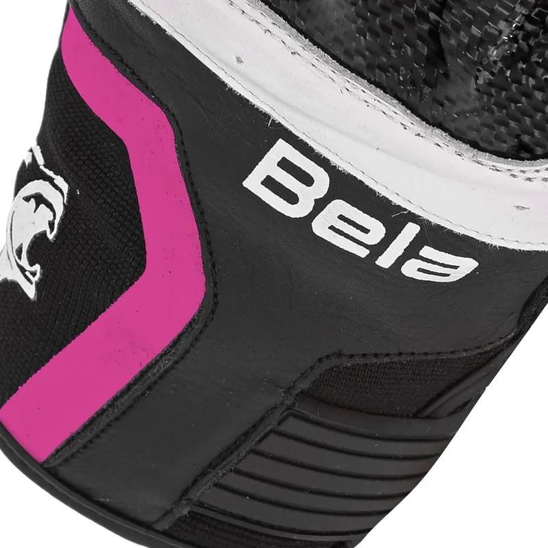 BELA Air Flow Guantes de Moto de Verano Mujer Negro Rosa