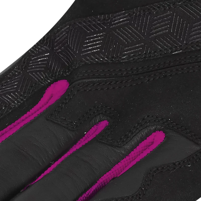 BELA Air Flow Guantes de Moto de Verano Mujer Negro Rosa