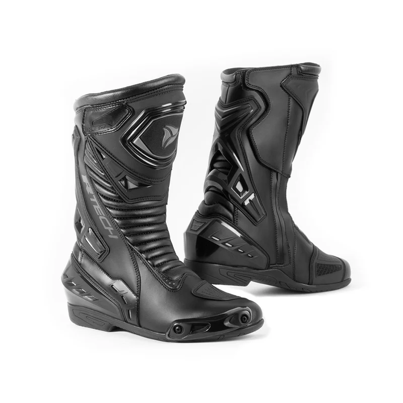 R-TECH TORNADO 2.0 WP PIEL BOTAS DE MOTO NEGRO GRIS