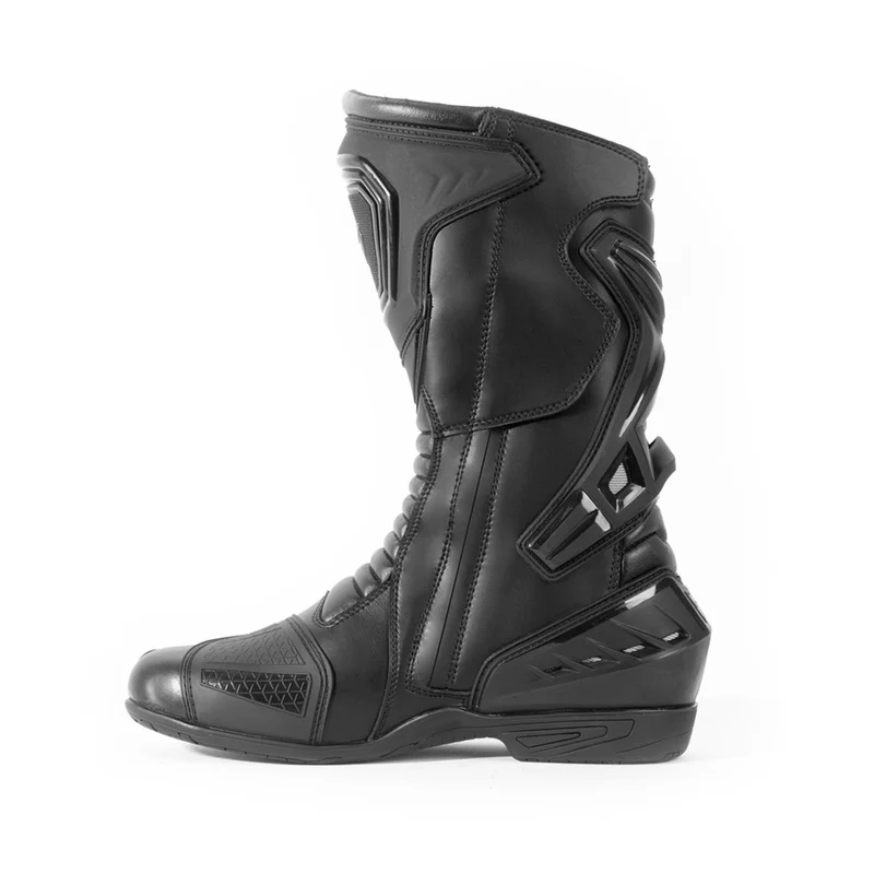 R-TECH TORNADO 2.0 WP PIEL BOTAS DE MOTO NEGRO GRIS
