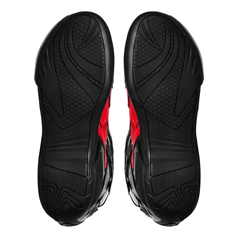 BELA SPEEDO 2.0 BOTAS DE MOTO NEGRO ROJO