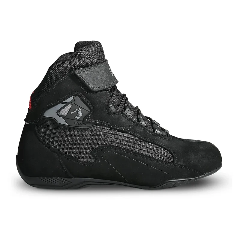 BELA TROPHY SHORT BOTAS DE MOTO HOMBRE PIEL NEGRO