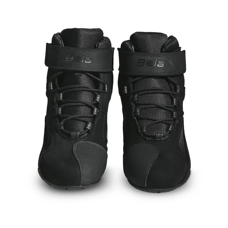 BELA TROPHY SHORT BOTAS DE MOTO HOMBRE PIEL NEGRO