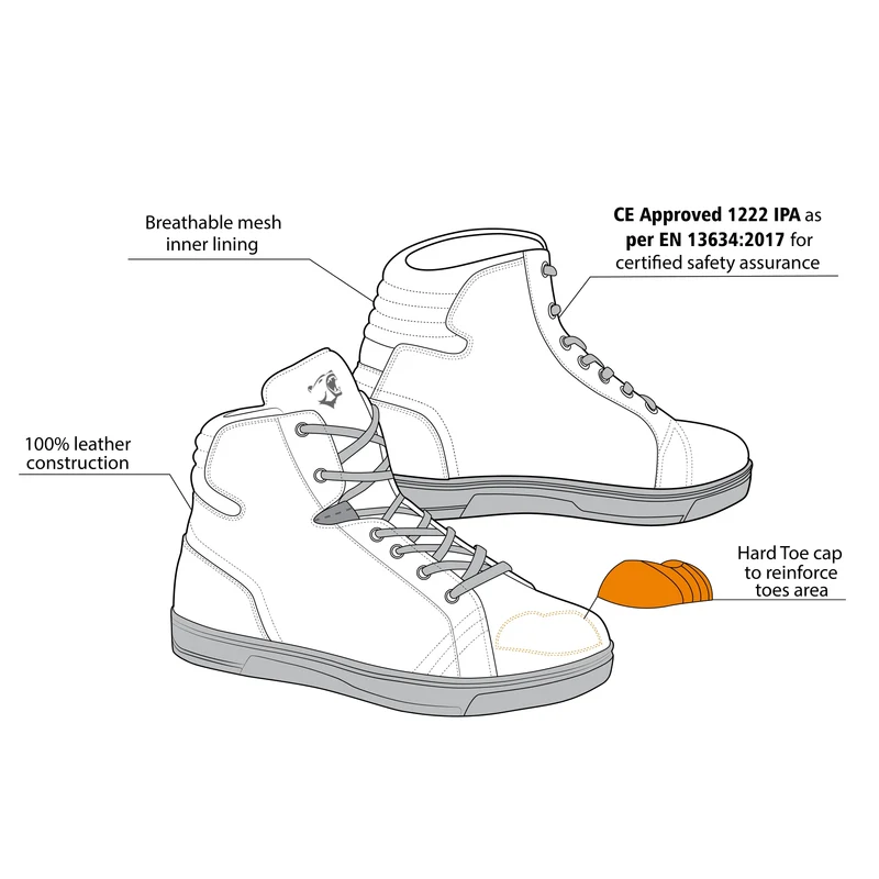 BELA BULLET WP BOTAS DE MOTO NEGRO