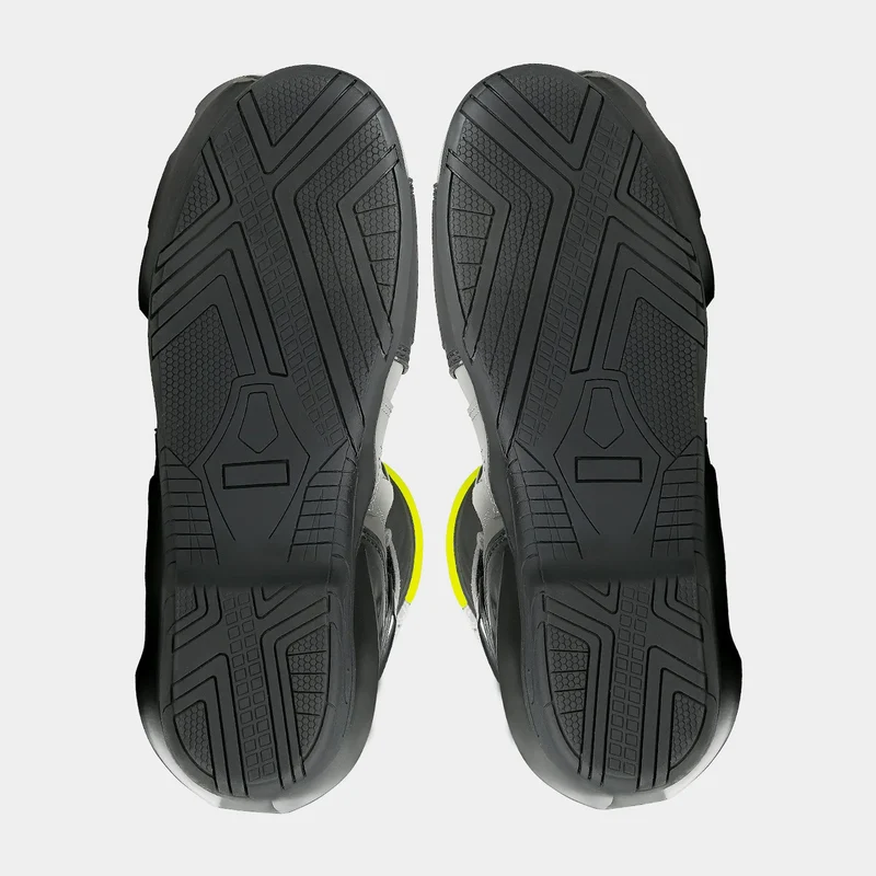R-TECH TORNADO 2.0 BOTAS DE MOTO NEGRO GRIS AMARILLO FLUO