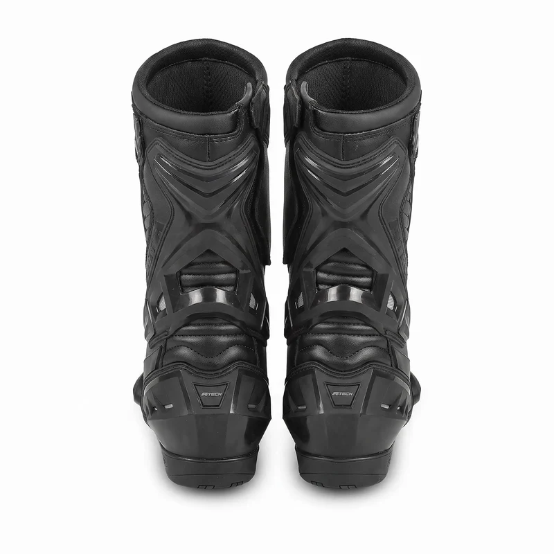 R-TECH TORNADO 2.0 WP PIEL BOTAS DE MOTO NEGRO