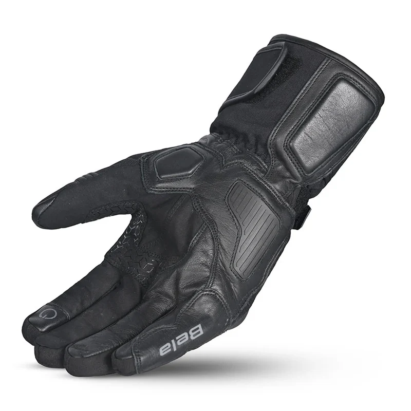 BELA ICE WINTER WP GUANTES DE MOTO PIEL MUJER NEGRO GRIS