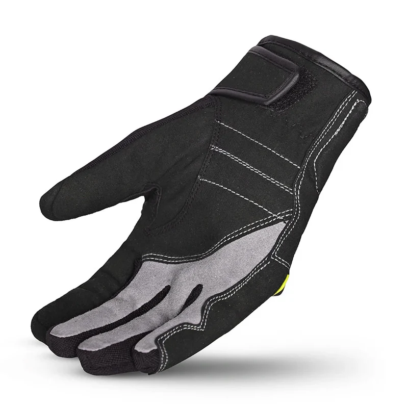 BELA TRACKER WINTER WP GUANTES DE MOTO TEXTIL NEGRO AMARILLO FLUO