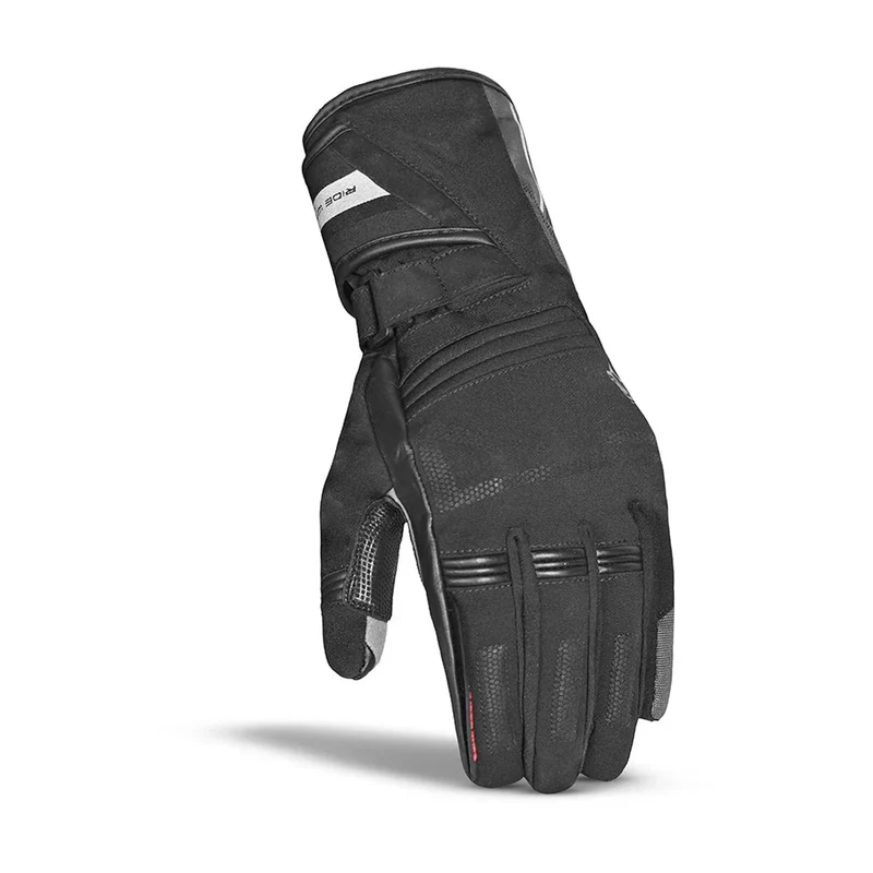 BELA IGLO WINTER WP GUANTES DE MOTO PIEL NEGRO GRIS