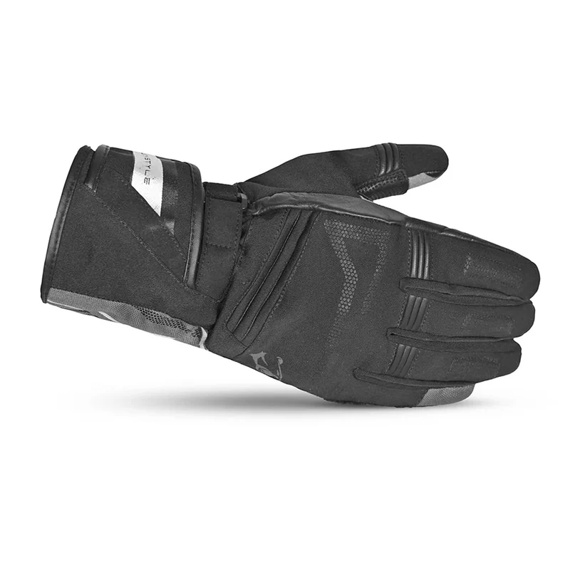 BELA IGLO WINTER WP GUANTES DE MOTO PIEL NEGRO GRIS