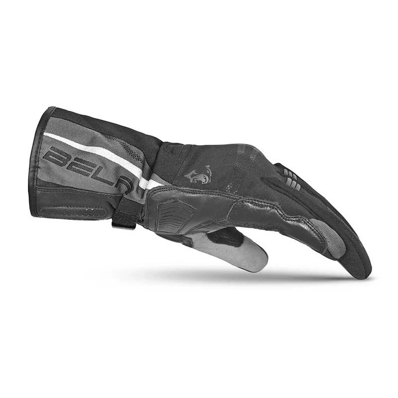 BELA IGLO WINTER WP GUANTES DE MOTO PIEL NEGRO GRIS