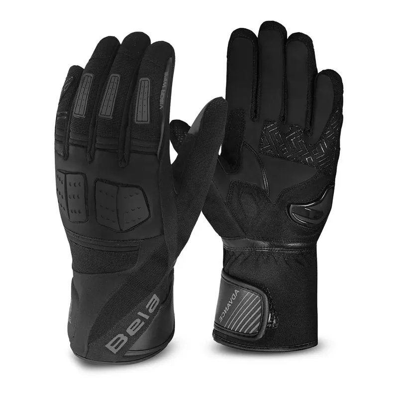 BELA HIGHWAY WINTER WP GUANTES DE MOTO PIEL LADY NEGRO