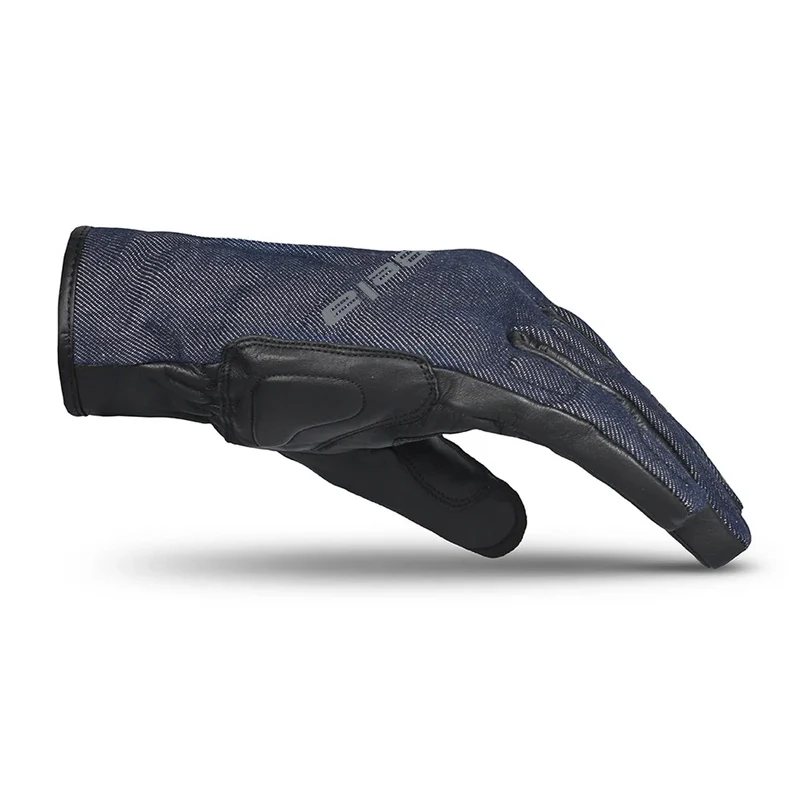 BELA ALBERTO DENIM INV WP GUANTES DE MOTO TEXTIL NEGRO AZUL