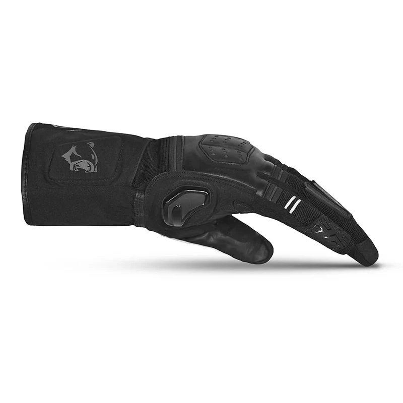 BELA HIGHWAY WINTER WP GUANTES DE MOTO PIEL NEGRO BLANCO