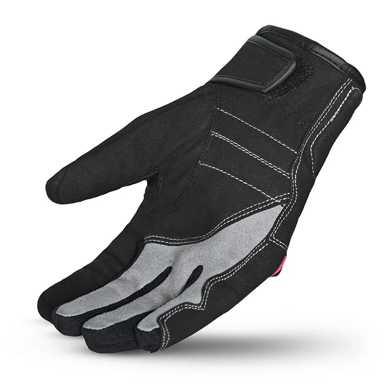 BELA TRACKER WINTER WP GUANTES DE MOTO TEXTIL MUJER NEGRO ROSA