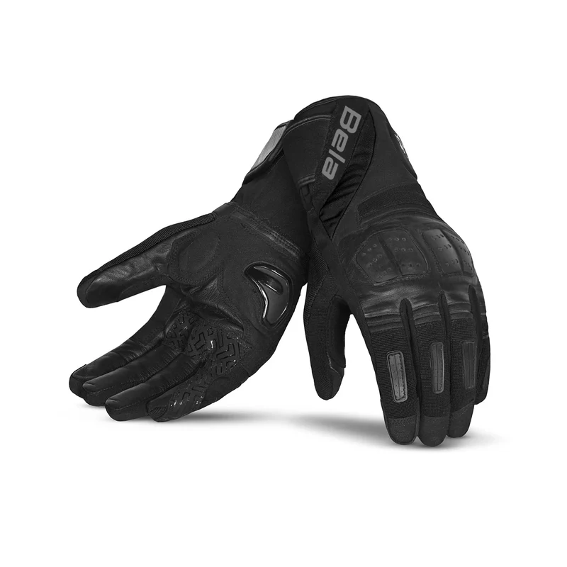 BELA HIGHWAY WINTER WP GUANTES DE MOTO PIEL NEGRO