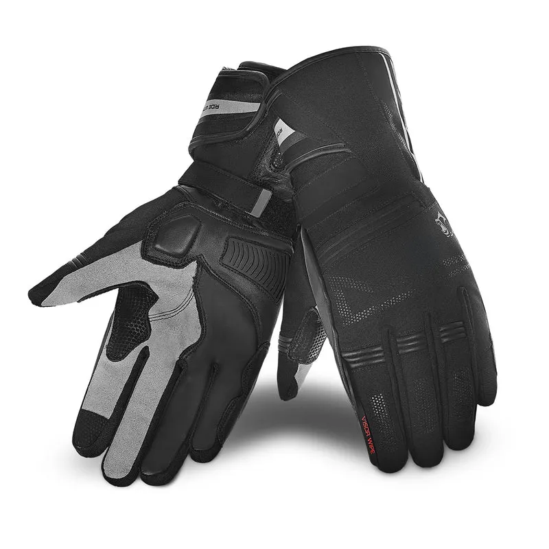 BELA IGLO WINTER WP GUANTES DE MOTO PIEL NEGRO