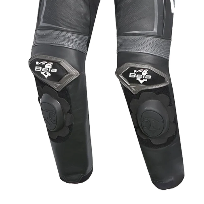 BELA BEAST 1 PC MONO DE MOTO NEGRO GRIS OSCURO BLANCO