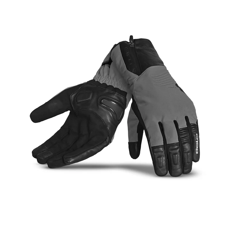 BELA EXPLORER WINTER WP GUANTES DE MOTO TEXTIL NEGRO GRIS