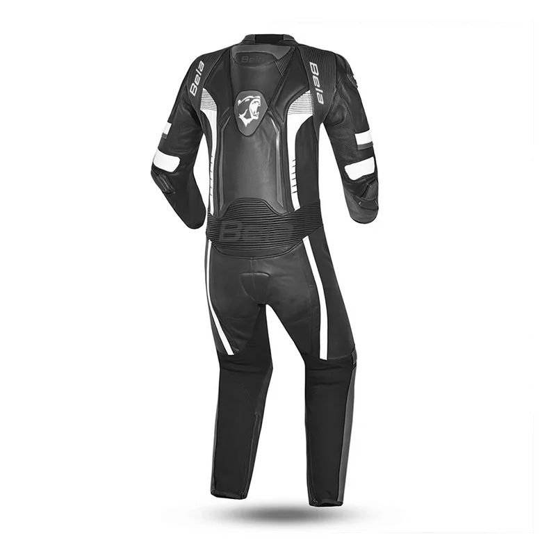 BELA X RACE 1 PC MONO DE MOTO NEGRO ANTHRACITA BLANCO