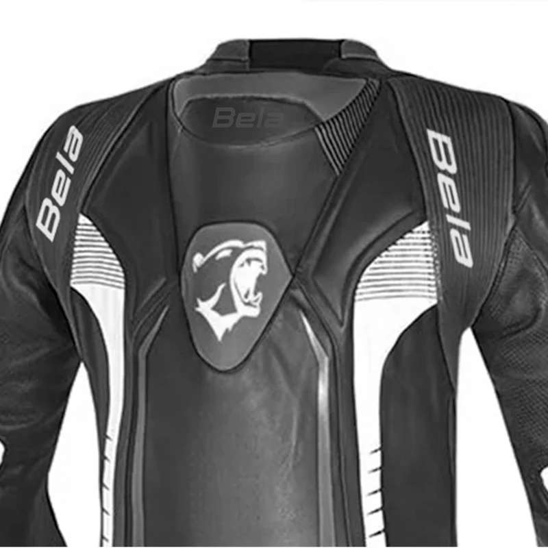 BELA X RACE 1 PC MONO DE MOTO NEGRO ANTHRACITA BLANCO