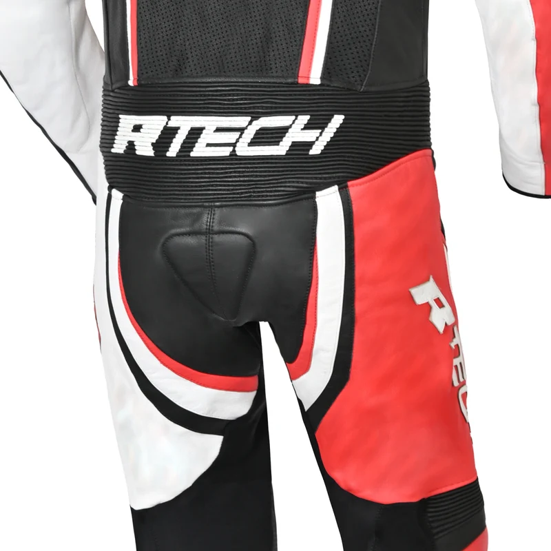 R-TECH HAWK 1 PC MONO DE MOTO NEGRO BLANCO ROJO