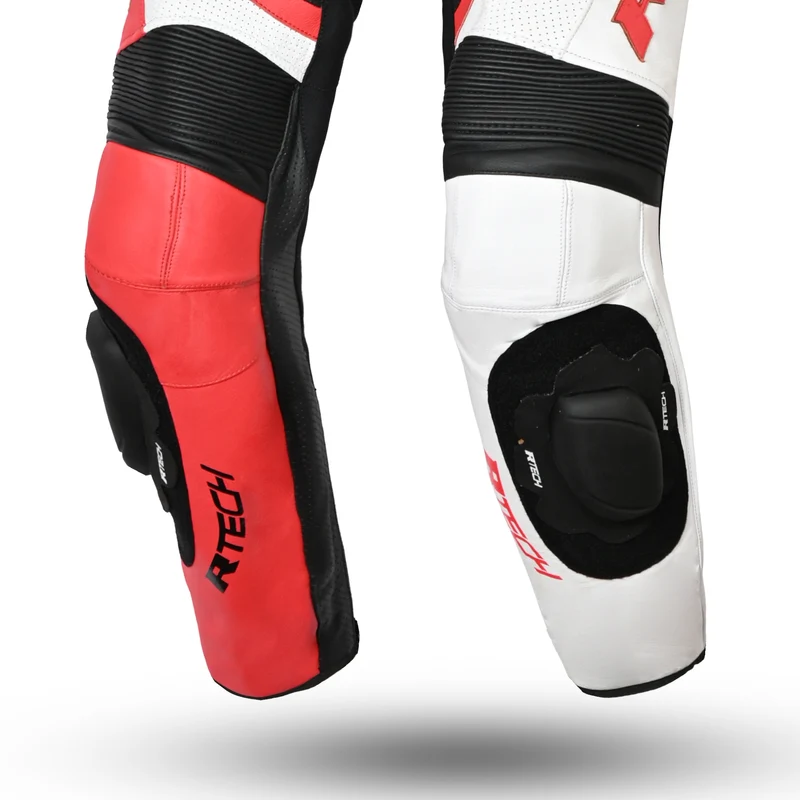 R-TECH HAWK 1 PC MONO DE MOTO NEGRO BLANCO ROJO