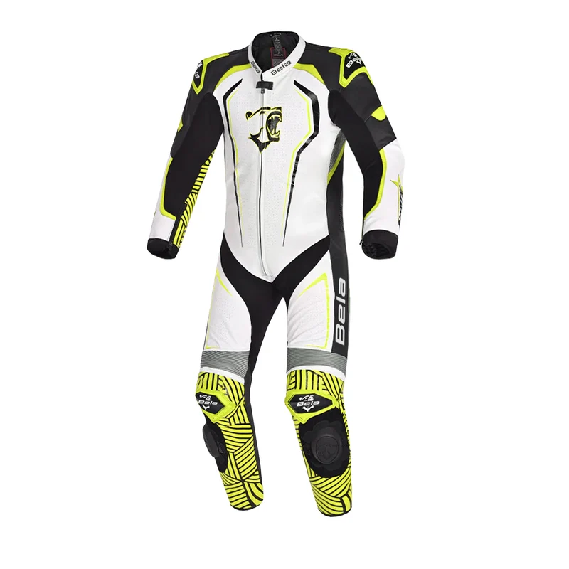 BELA NORTH STAR 1 PC MONO DE MOTO NEGRO BLANCO AMARILLO FLOU