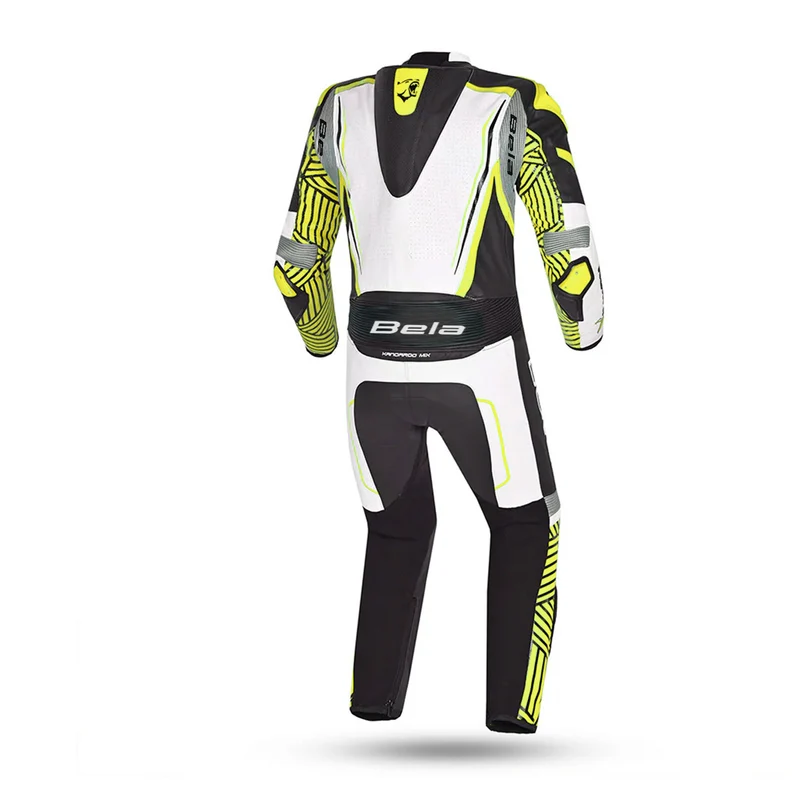 BELA NORTH STAR 1 PC MONO DE MOTO NEGRO BLANCO AMARILLO FLOU