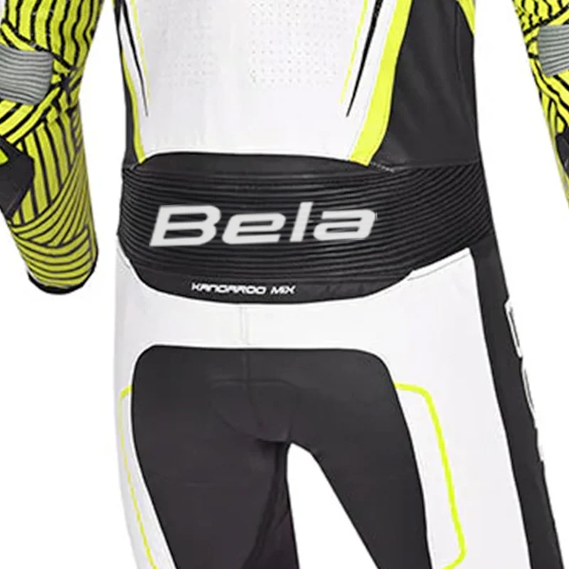 BELA NORTH STAR 1 PC MONO DE MOTO NEGRO BLANCO AMARILLO FLOU
