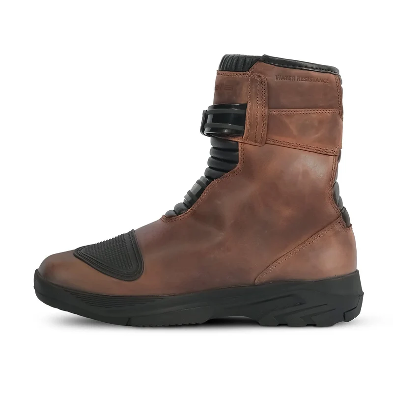BELA JUNIOR SHORT PIEL BOTAS DE MOTO MARRON