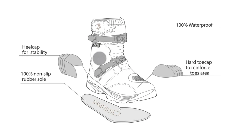 BELA JUNIOR SHORT PIEL BOTAS DE MOTO MARRON