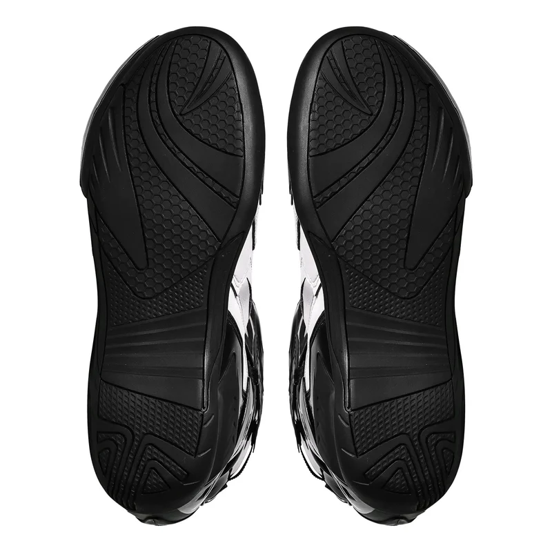 BELA SPEEDO 2.0 BOTAS DE MOTO PIEL NEGRO BLANCO
