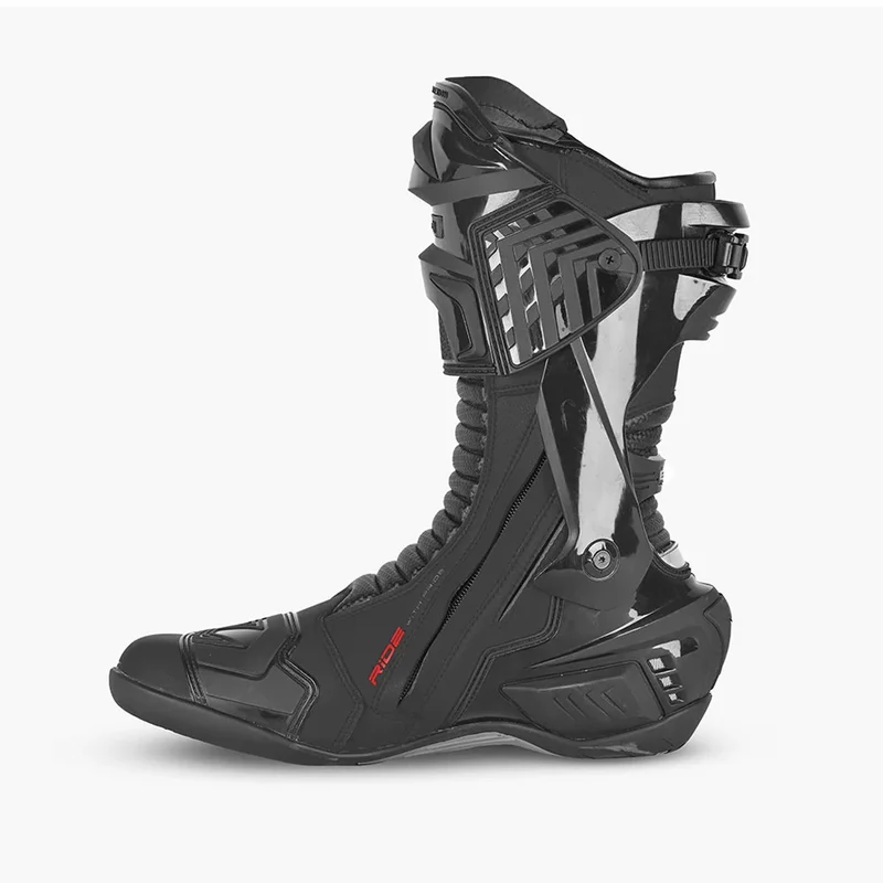 BELA SPEEDO 2.0 BOTAS DE MOTO PIEL NEGRO