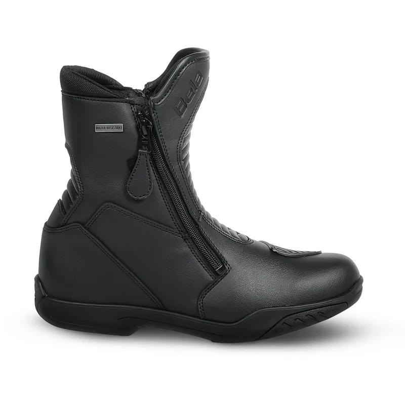BELA RIO WR BOTAS DE MOTO PIEL NEGRO
