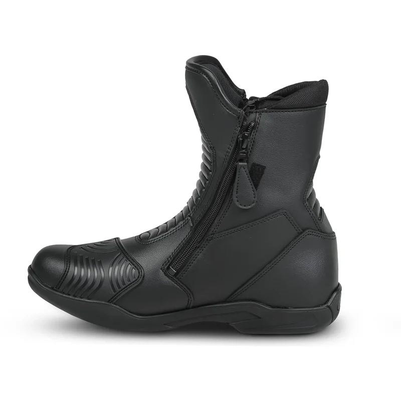 BELA RIO WR BOTAS DE MOTO PIEL NEGRO