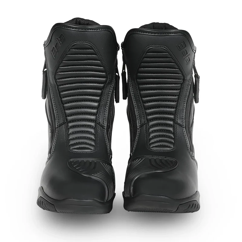 BELA RIO WR BOTAS DE MOTO PIEL NEGRO