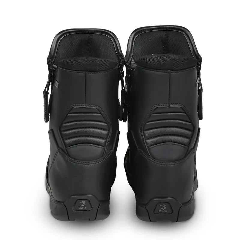BELA RIO WR BOTAS DE MOTO PIEL NEGRO