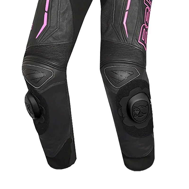 BELA ROCKET MIX KANGAROO 1 PC MONO DE MOTO MUJER BLANCO NEGRO ROSA